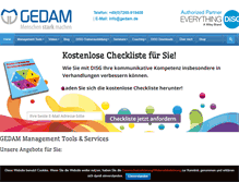 Tablet Screenshot of gedam.com